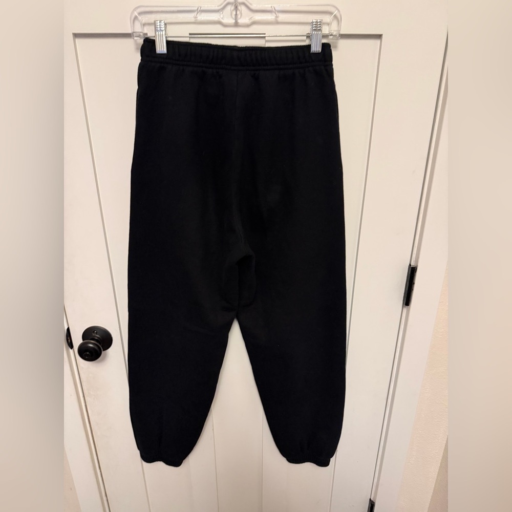 ARITZIA SWEAT FLEECE COZY FLEECE MEGA FIT Black Sweatpants Size XS - Picture 8 of 11